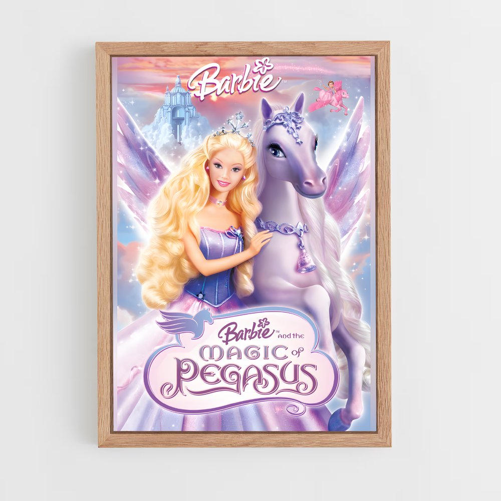 barbie-2 cadre Bois clair