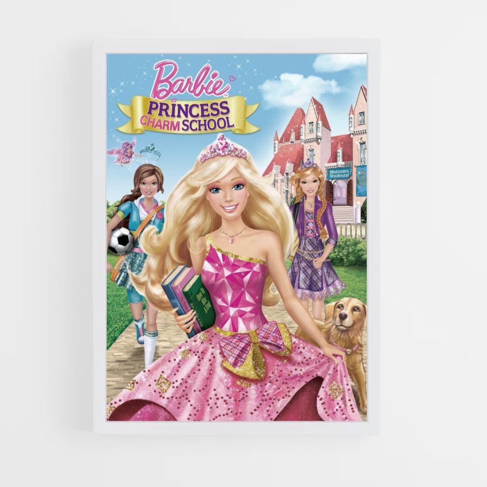 Poster Barbie Charm School