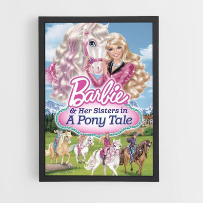 Poster Barbie Pony Tale