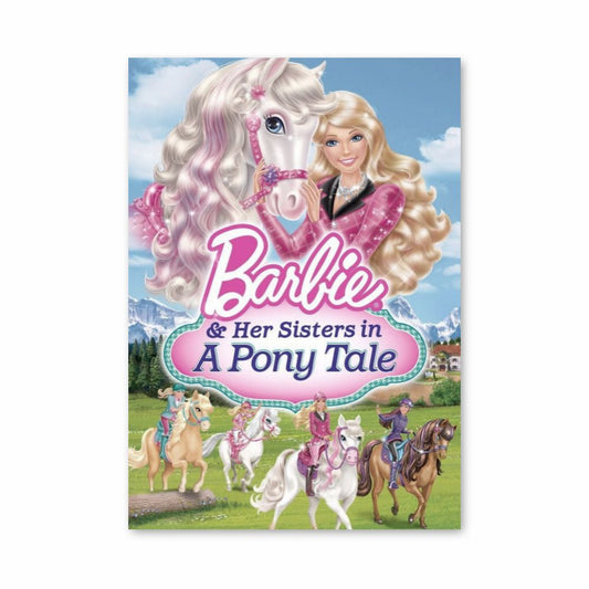 Poster Barbie Pony Tale