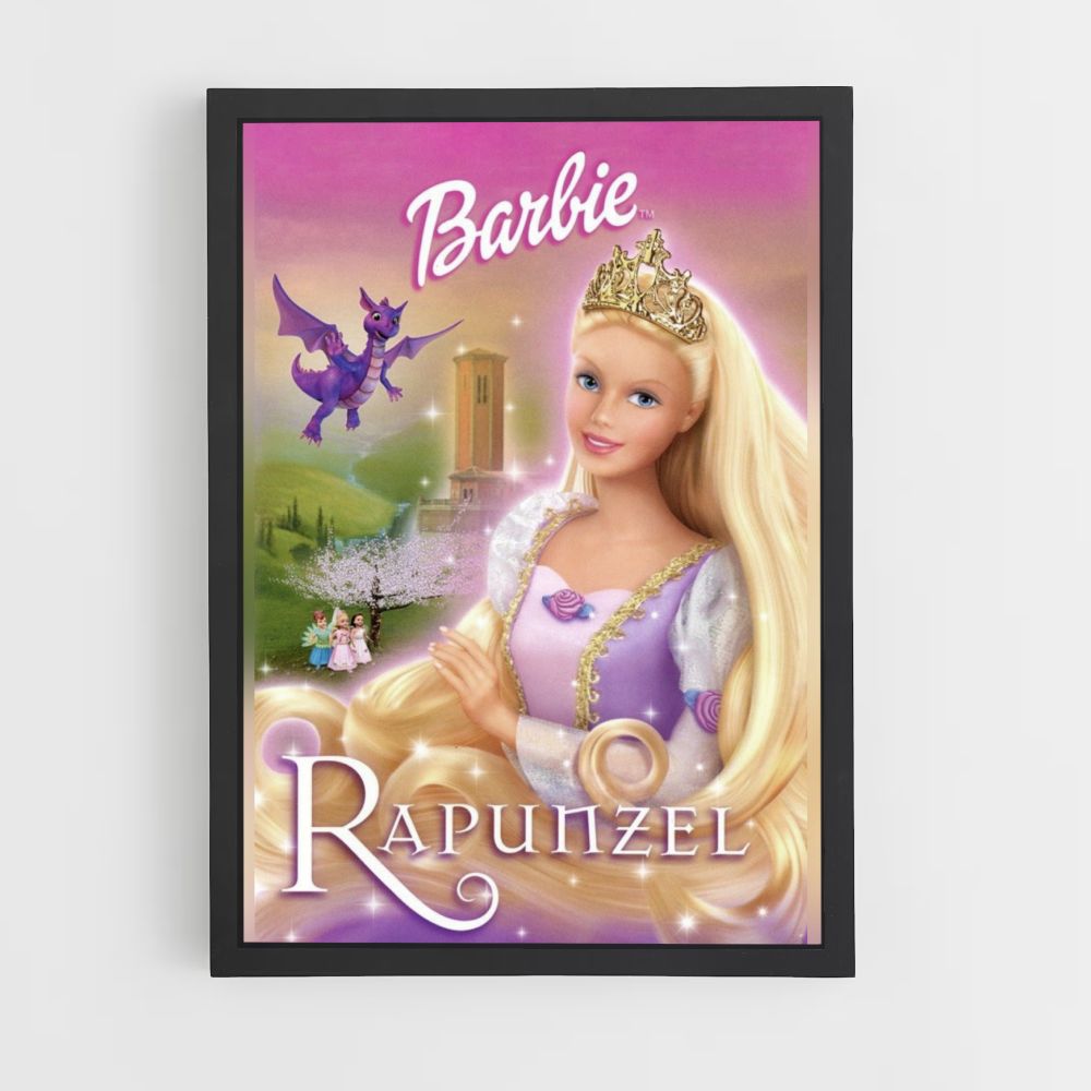 Poster Barbie Raiponce