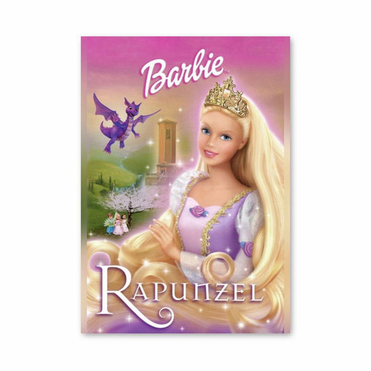 Poster Barbie Raiponce