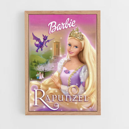 Poster Barbie Raiponce