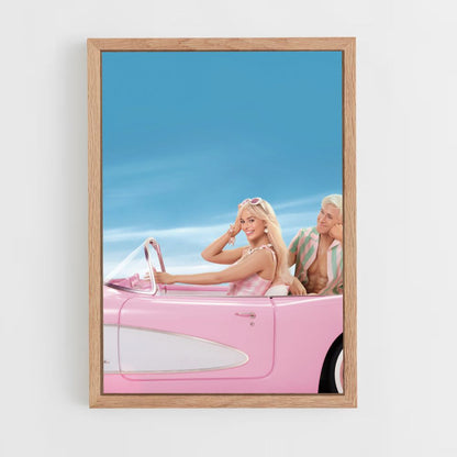 Poster Barbie Voiture