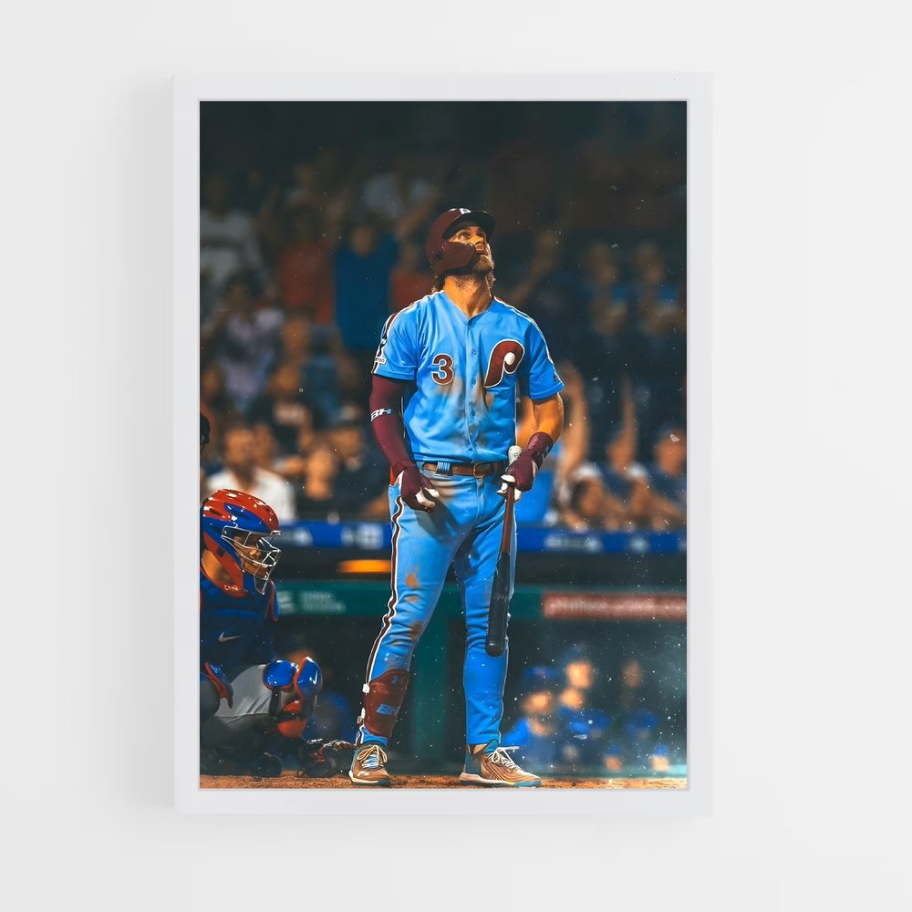 baseball-18 cadre Blanc