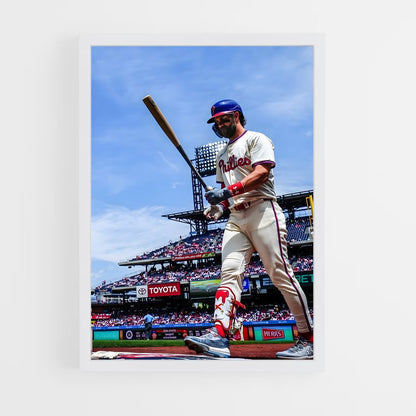baseball-20 cadre Blanc