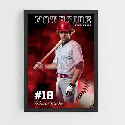 baseball-28 cadre Noir