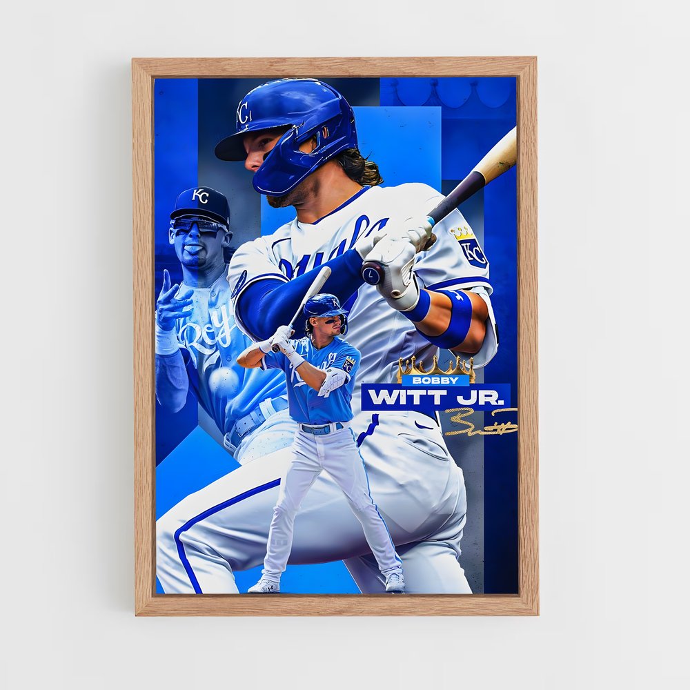 baseball-32 cadre Bois clair