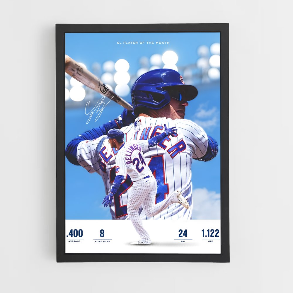 baseball-33 cadre Noir