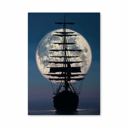 Poster Bateau Pirate