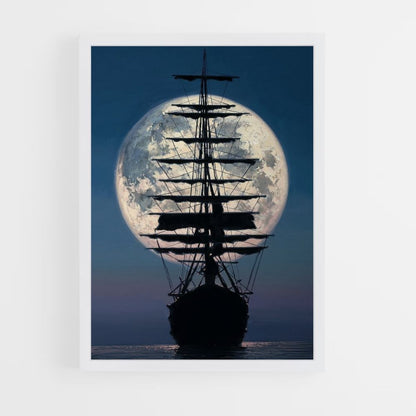 Poster Bateau Pirate