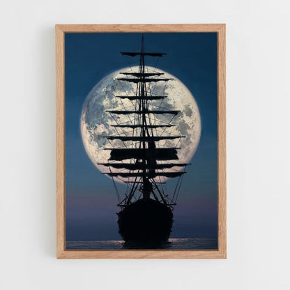 Poster Bateau Pirate