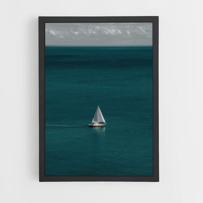 Poster Bateaux Océan