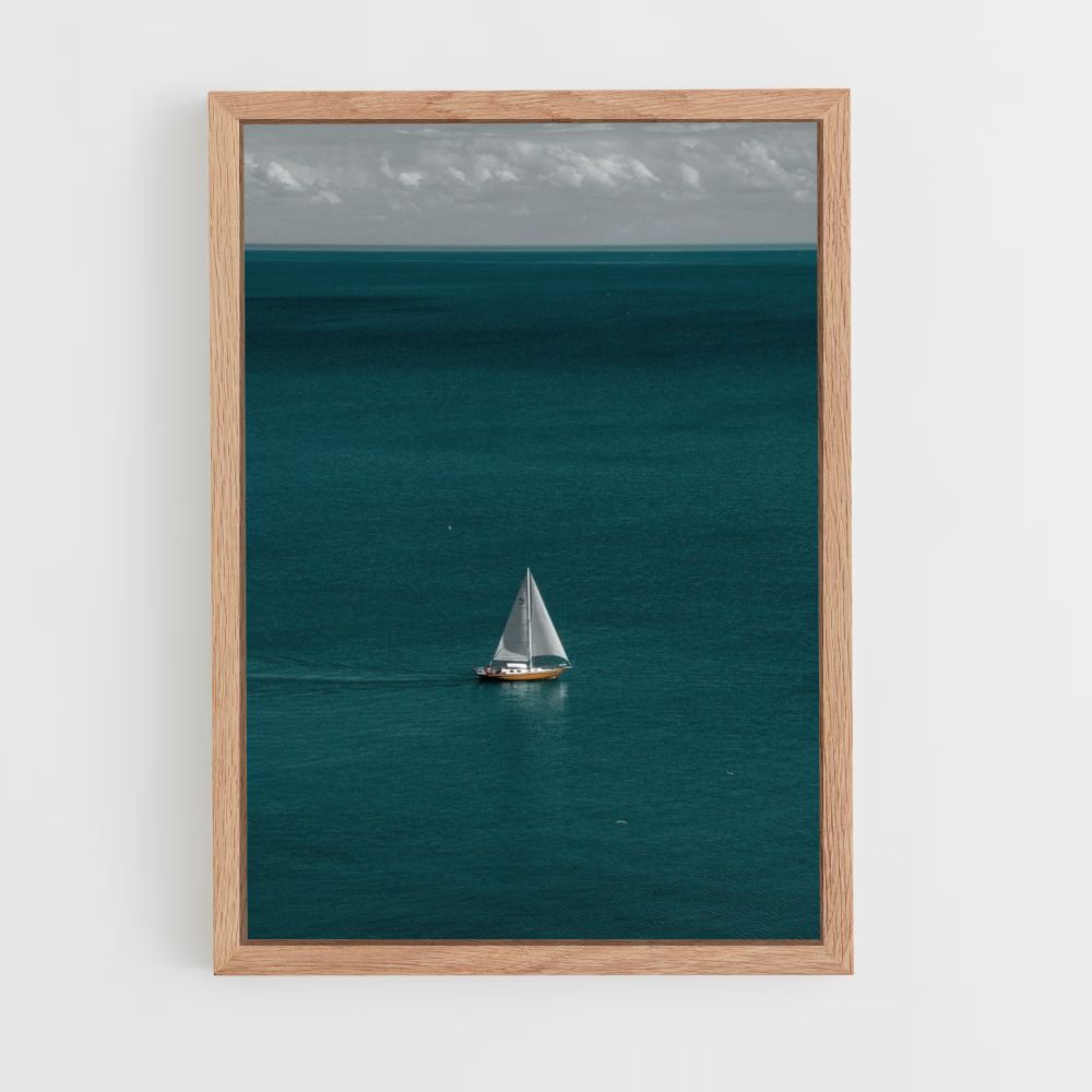 Poster Bateaux Océan