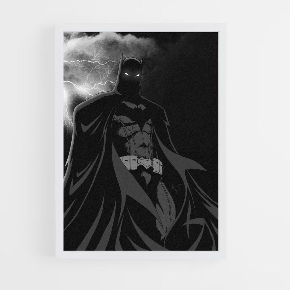 Poster Batman Foudre