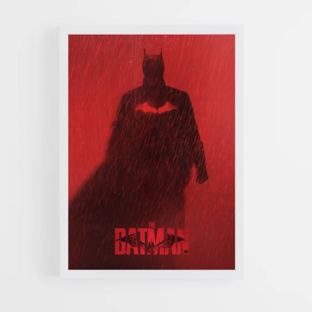 Poster Batman Rouge