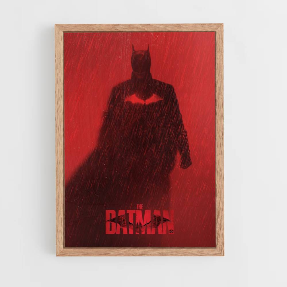 Poster Batman Rouge