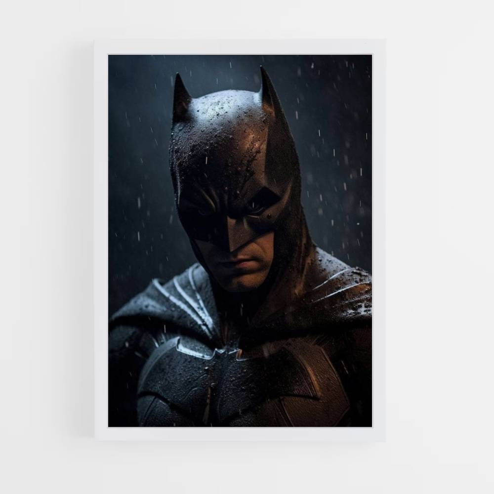 Poster Batman Pluie