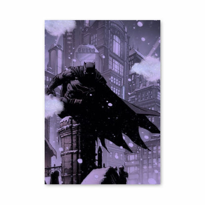 Poster Batman Neige