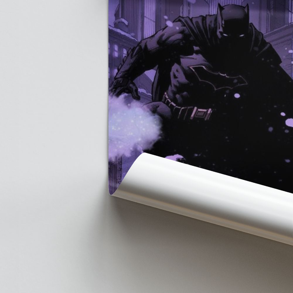 Poster Batman Neige