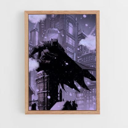 Poster Batman Neige