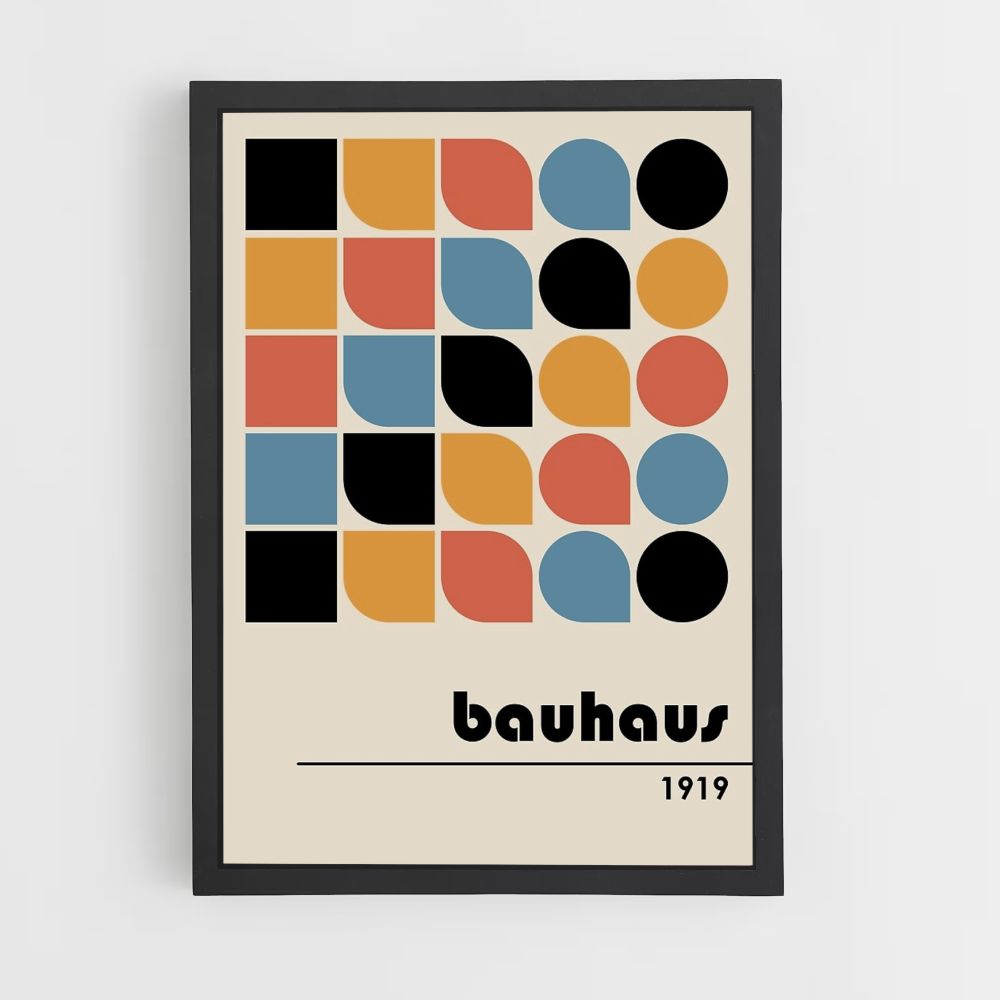 Poster Bauhaus Minimaliste