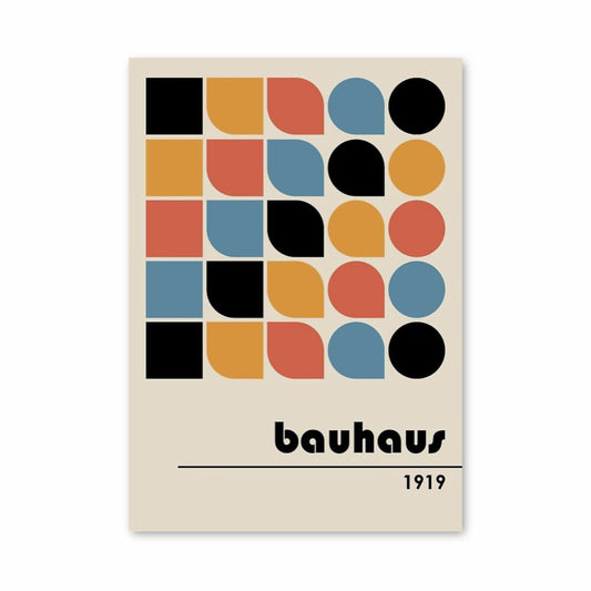 Poster Bauhaus Minimaliste