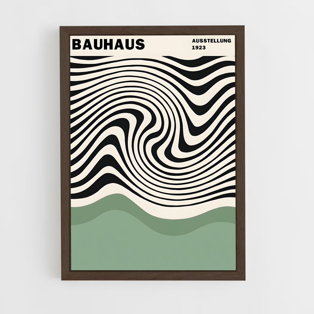 bauhaus-3 cadre Bois foncé