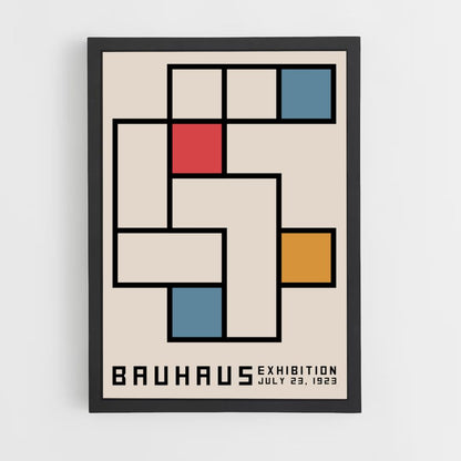 Affiche Bauhaus Carré