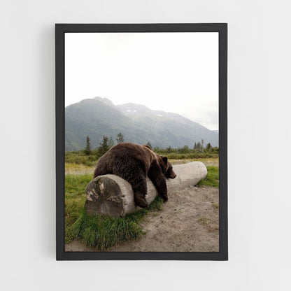 Poster Ours Grizzly