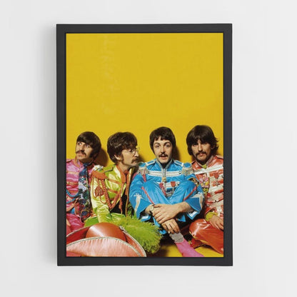 Poster The Beatles Coloré