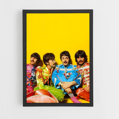 beatles-3 cadre Noir