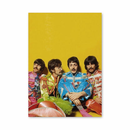 Poster The Beatles Coloré