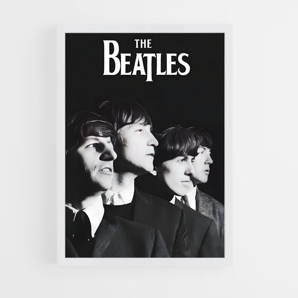 beatles-4 cadre Blanc