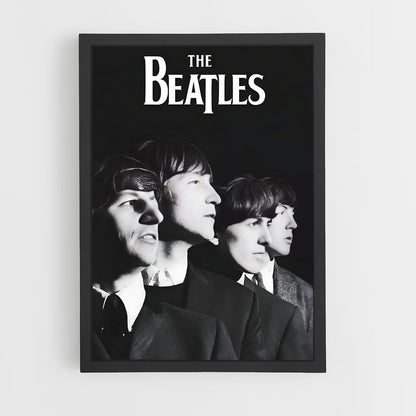 beatles-4 cadre Noir