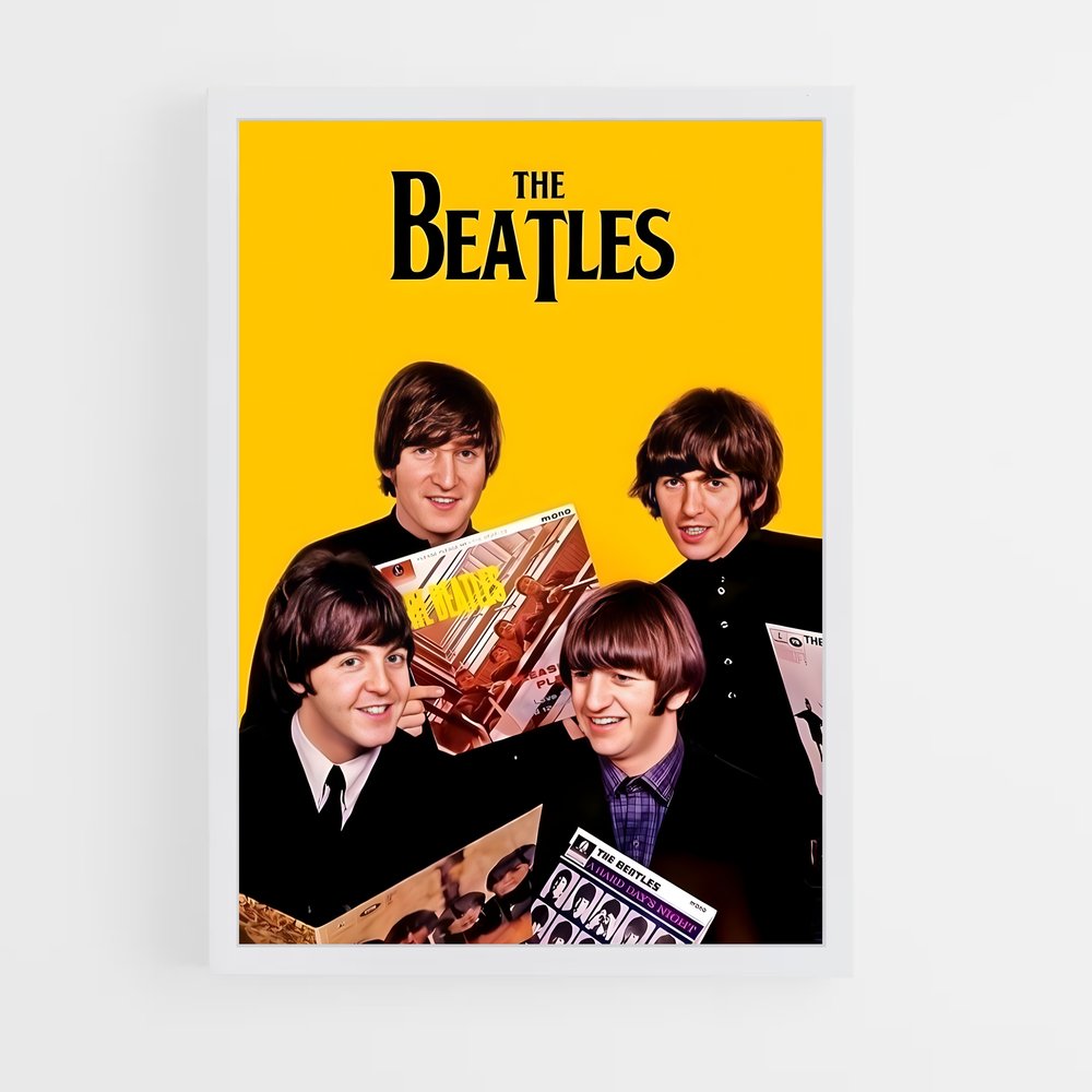 beatles-6 cadre Blanc