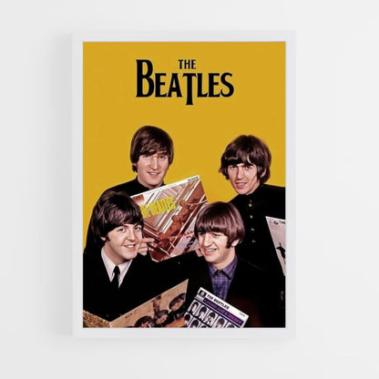 Poster The Beatles Jaune