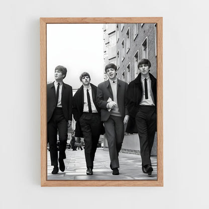 beatles-8 cadre Bois clair