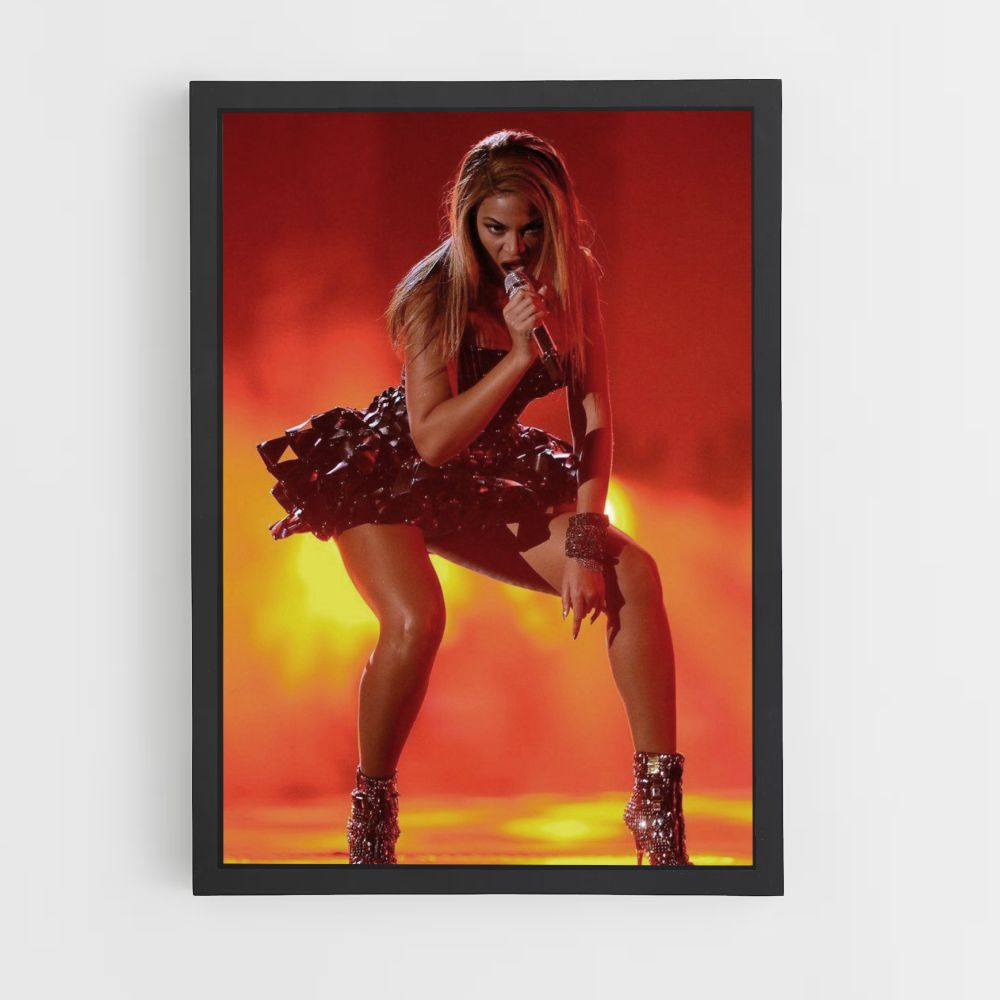 Poster Feu Beyonce