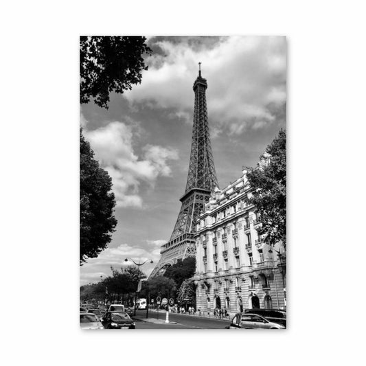 Poster Noir et Blanc Paris