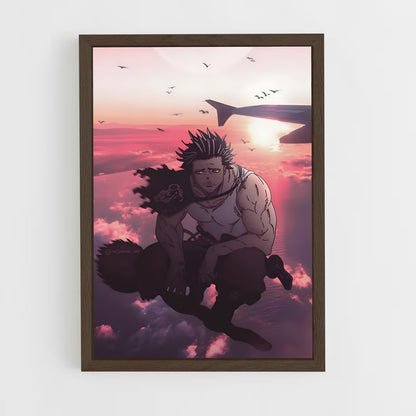 black-clover-11 cadre Bois foncé