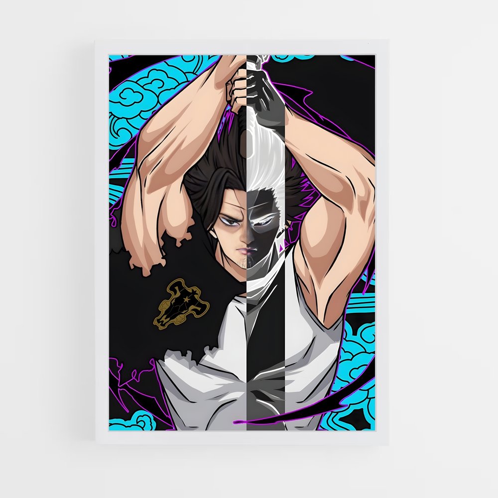 black-clover-21 cadre Blanc