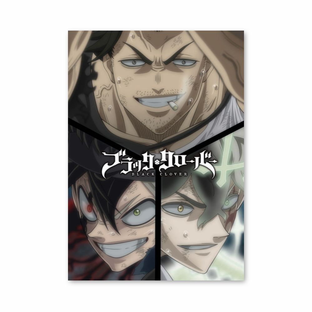 Poster Black Clover Combat