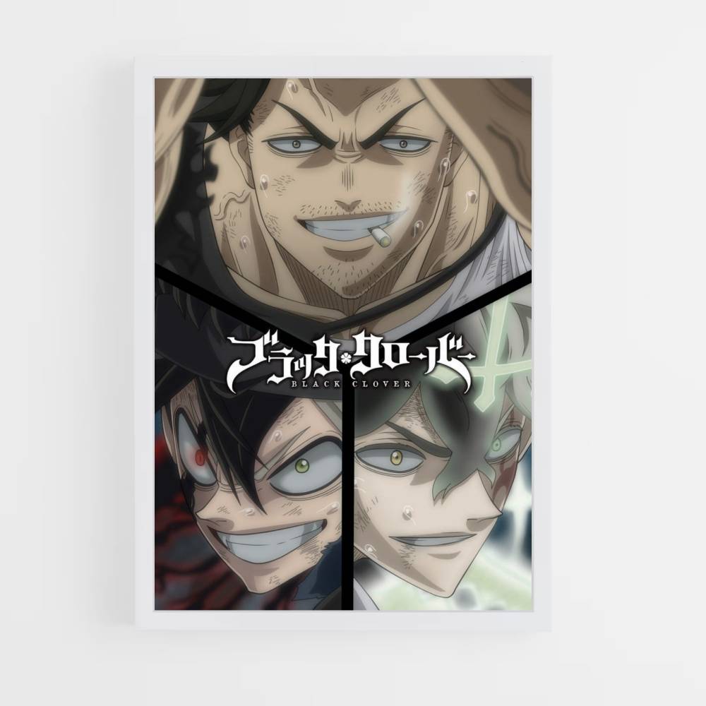 Poster Black Clover Combat