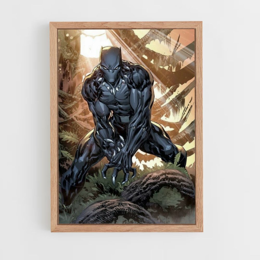 Poster Black Panther BD