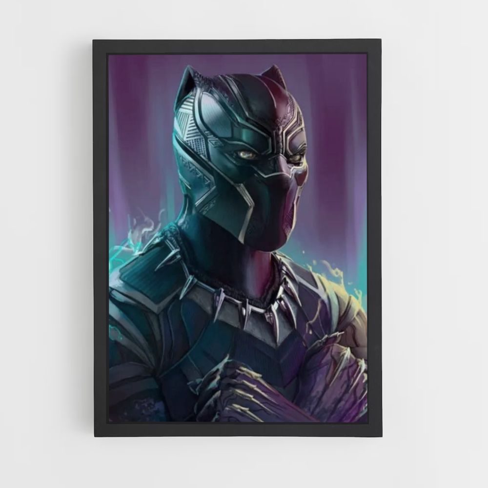 Poster Black Panther Masque