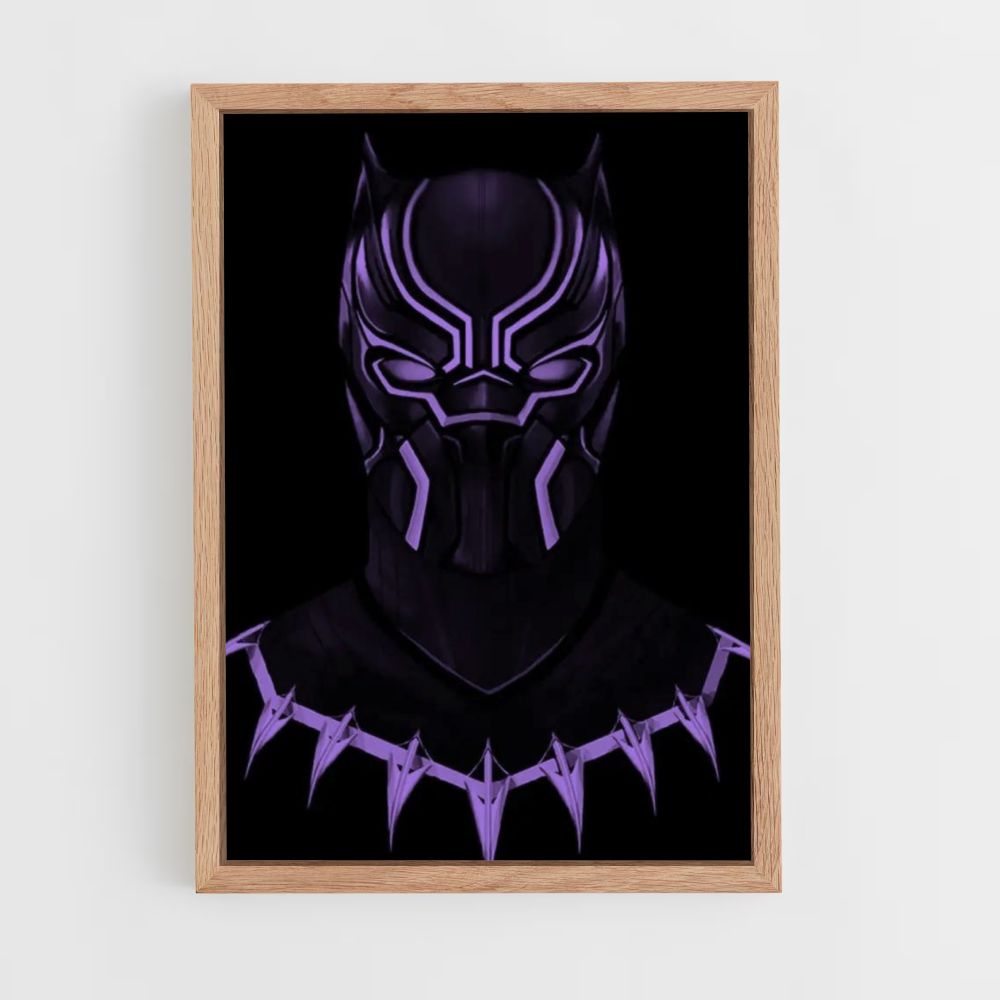 Poster Black Panther Brillant