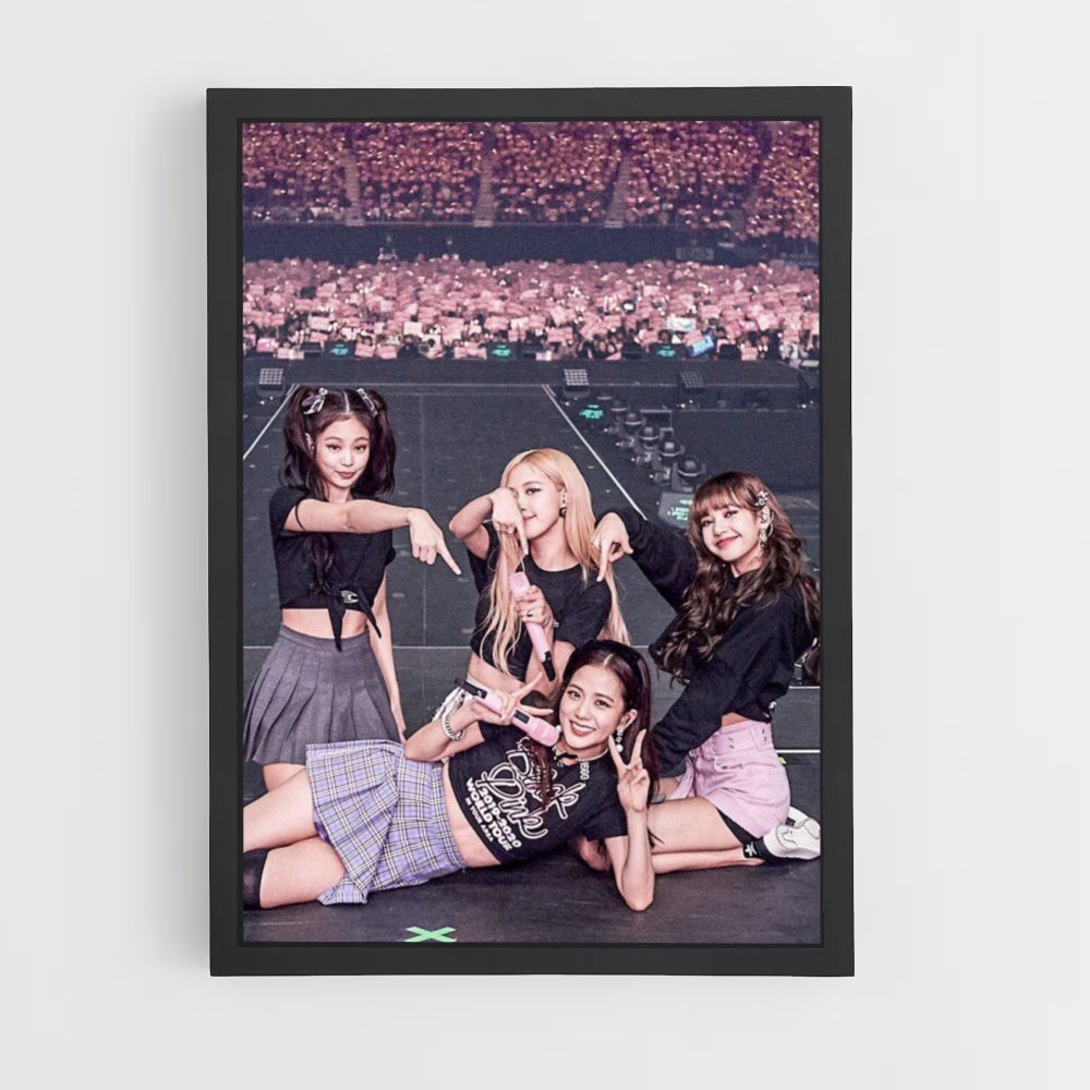 Poster Blackpink Noir