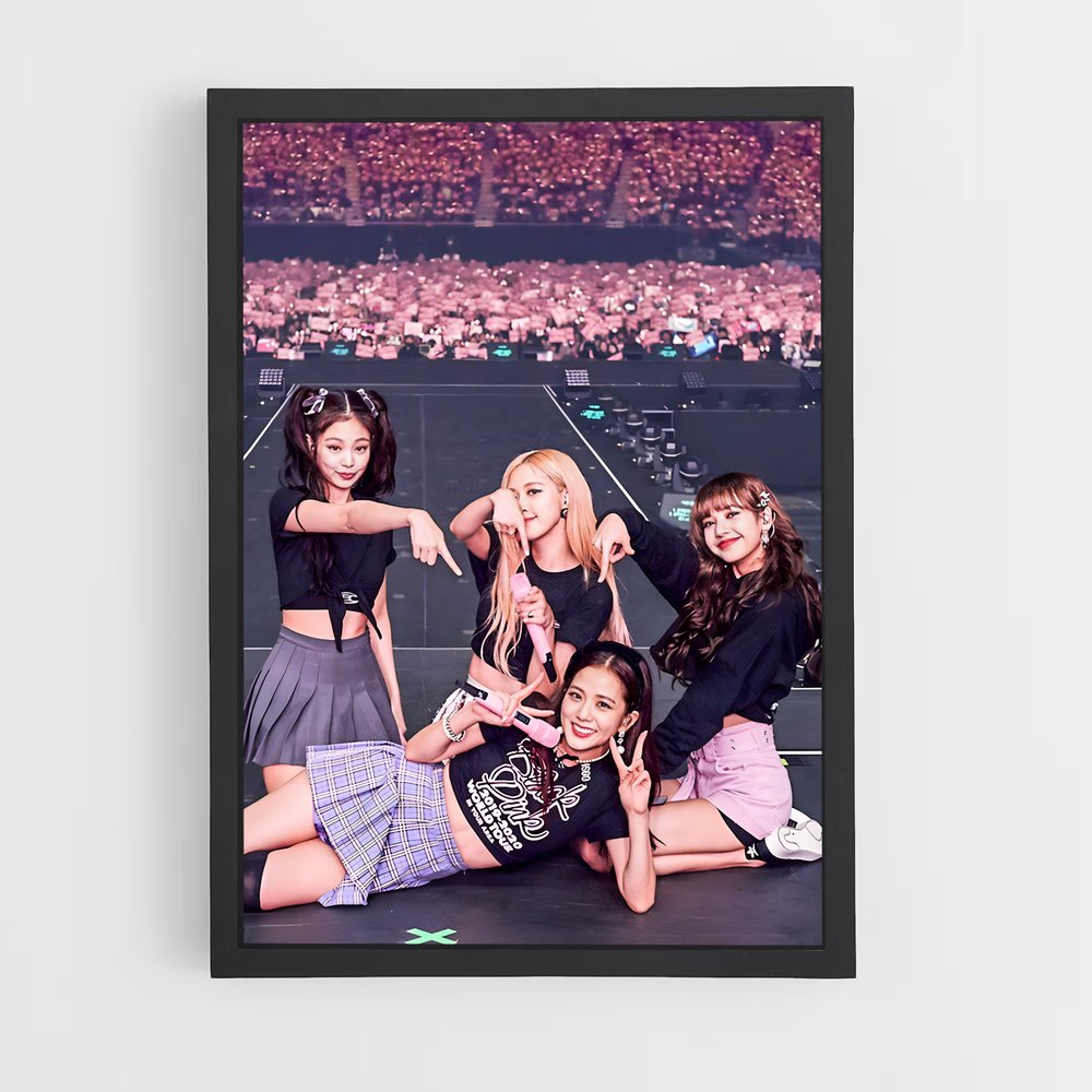 blackpink-8 cadre Noir