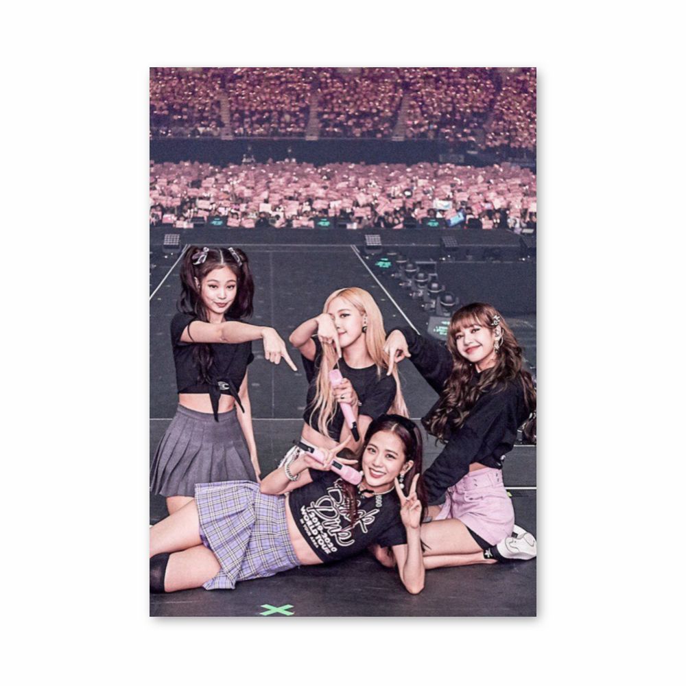 Poster Blackpink Noir